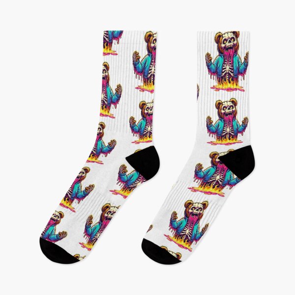 Item preview, Retro zombie bear designed and sold by Shirtabell.