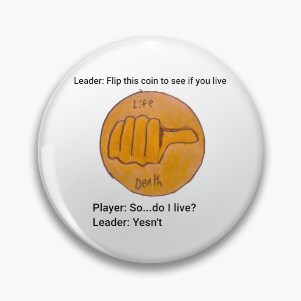Item preview, Life or death coin designed and sold by RadiatedSkull.