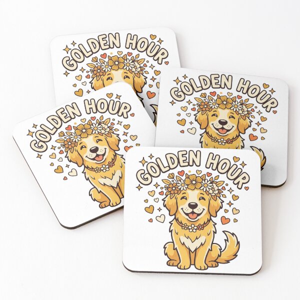 Item preview, Golden Retriever Flower designed and sold by tushartanvir.