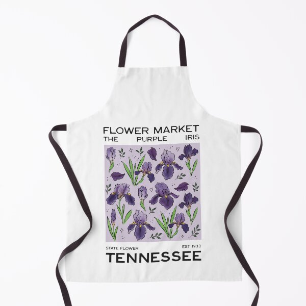 Item preview, Flower Market - Iris Tennessee State Flower designed and sold by PipermintPress.
