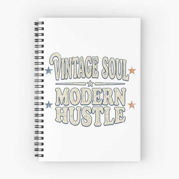 Item preview, Vintage Soul Modern Hustle Retro Quote designed and sold by tushartanvir.