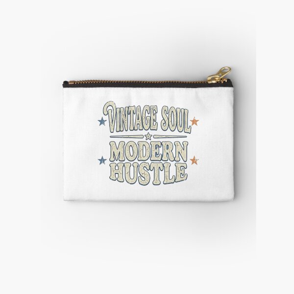 Item preview, Vintage Soul Modern Hustle Retro Quote designed and sold by tushartanvir.