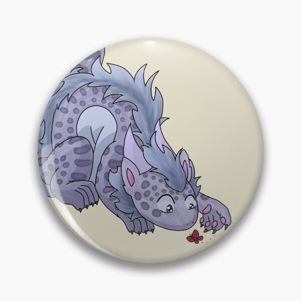 Item preview, Snow Leopard Dragon designed and sold by The Indigo Dragon.