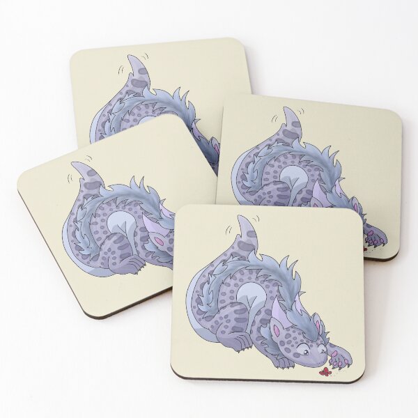 Item preview, Snow Leopard Dragon designed and sold by The Indigo Dragon.