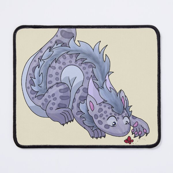 Item preview, Snow Leopard Dragon designed and sold by The Indigo Dragon.