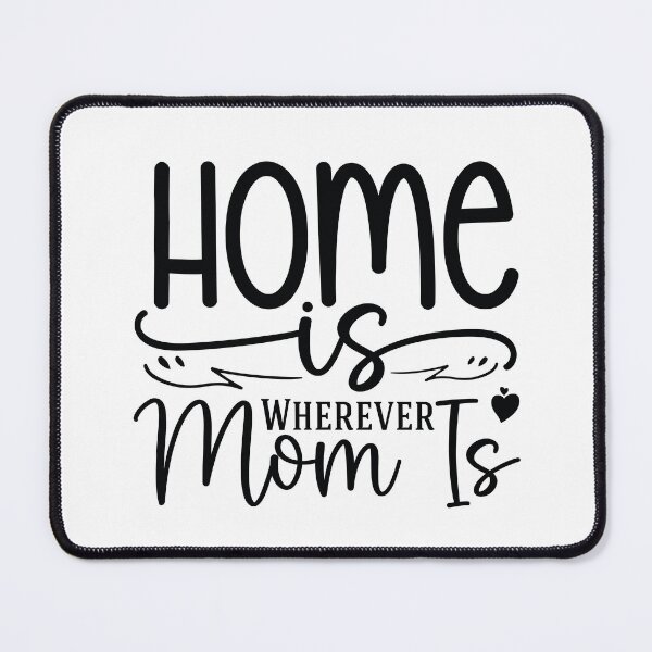Item preview, Home Is Wherever Mom Is - Mom Quotes Retro Vintage Aesthetic Cute Motherhood Mother Day Gift designed and sold by FuzionRaptor.