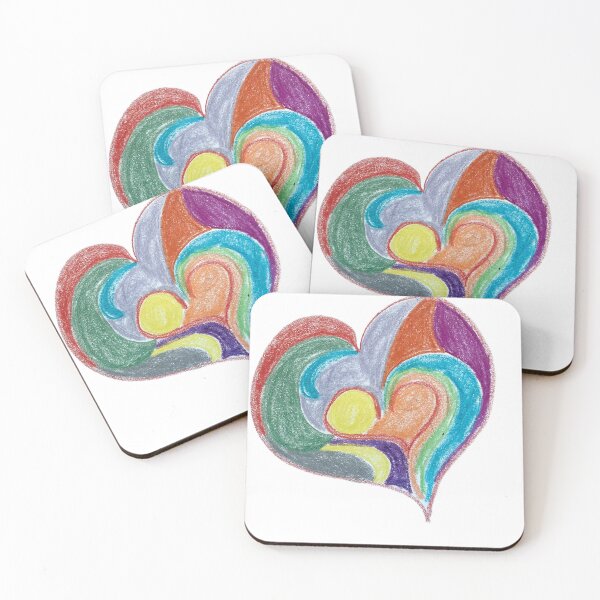 Item preview, Very Colorful Heart designed and sold by Mind-Unraveled.