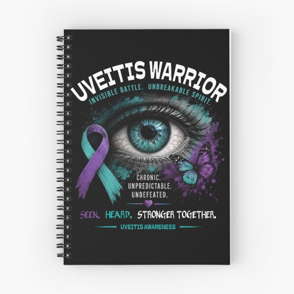 Item preview, Uveitis Warrior Strong Together - Chronic Eye Disease Awareness designed and sold by Eyepatch-Jacks.