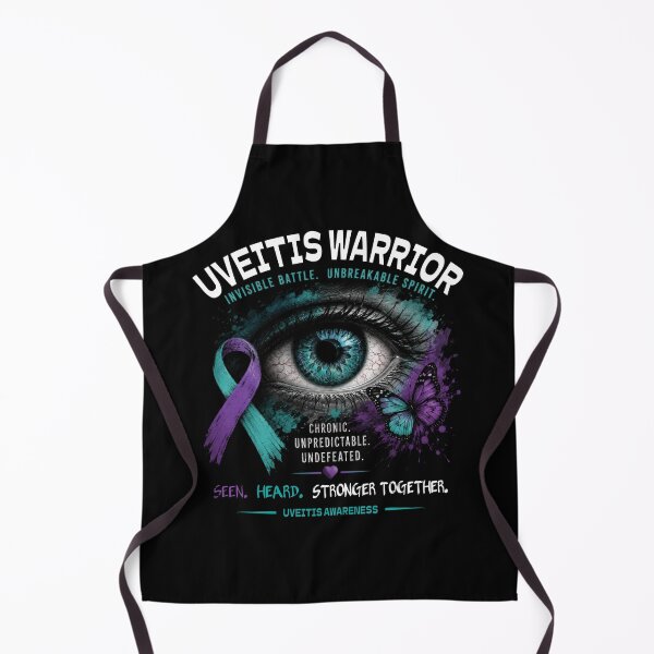 Item preview, Uveitis Warrior Strong Together - Chronic Eye Disease Awareness designed and sold by Eyepatch-Jacks.