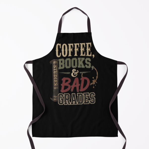 Item preview, Coffee Books and Bad Grades Funny Student Humor Design designed and sold by thoughtswear.