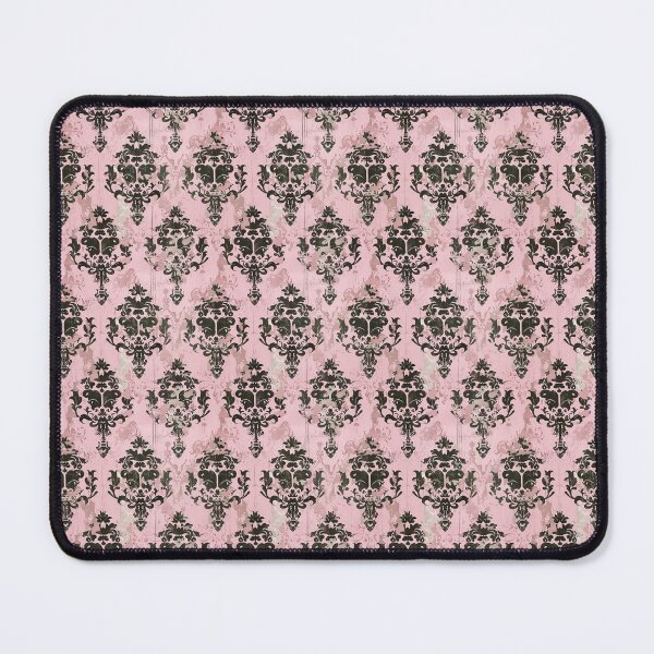 Item preview, Vintage Pink and Black Gothic Damask designed and sold by LouieVanille.