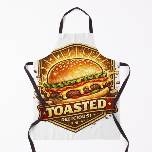 Item preview, Toasted Delicious: Premium Badge Burger Excellence Gold Standard designed and sold by irfanshikh.