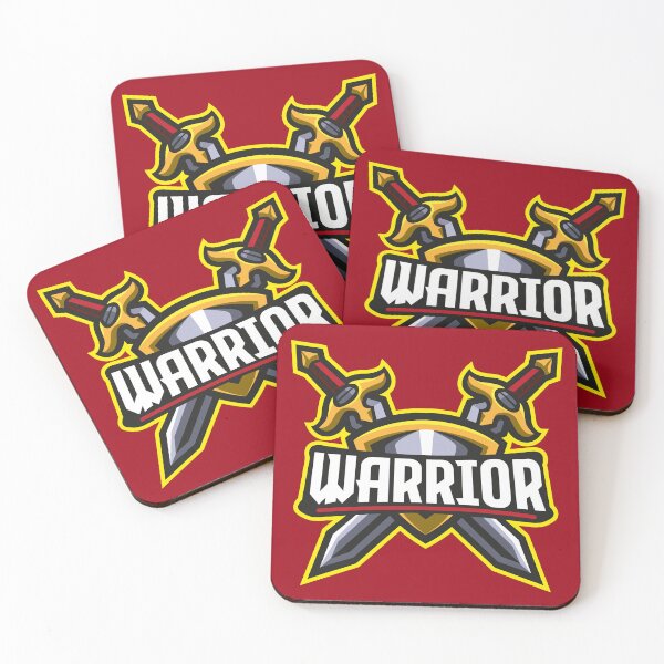 Item preview, Logo Warrior – Epic Gaming Warrior Mascot Emblem Design designed and sold by MerlinWear.