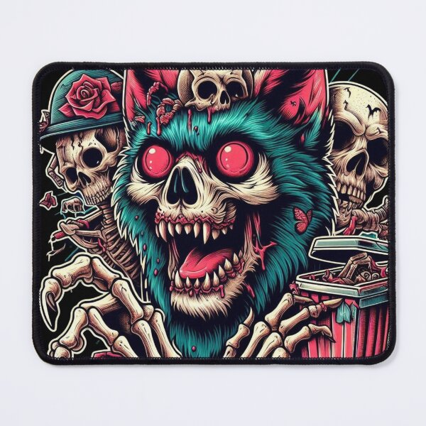 Item preview, Zombie wolf designed and sold by Shirtabell.
