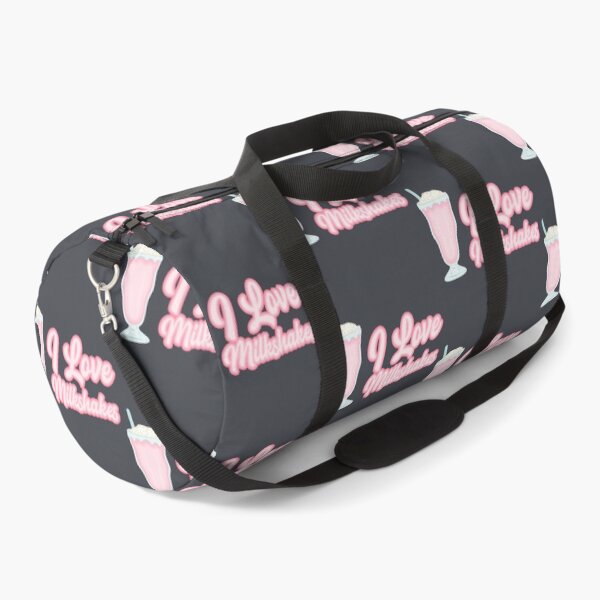 Item preview, I love strawberry milkshakes text design designed and sold by BRU Design.