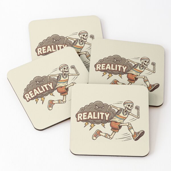 Item preview, Running from reality designed and sold by tigrootiger.
