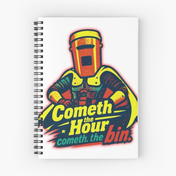 Item preview, Cometh the hour,cometh the bin designed and sold by BARKAcreations.