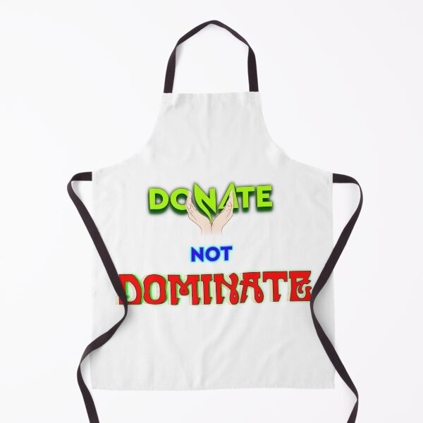 Item preview, Donate not Dominate Typography T-shirt designed and sold by T2T-ees.