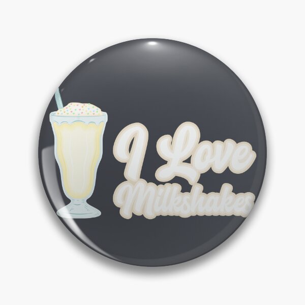 Item preview, I love vanilla milkshakes text design designed and sold by BRU Design.