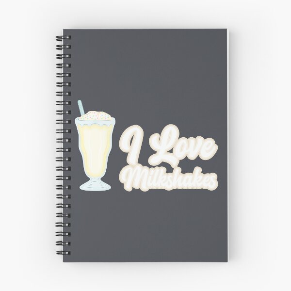 Item preview, I love vanilla milkshakes text design designed and sold by BRU Design.