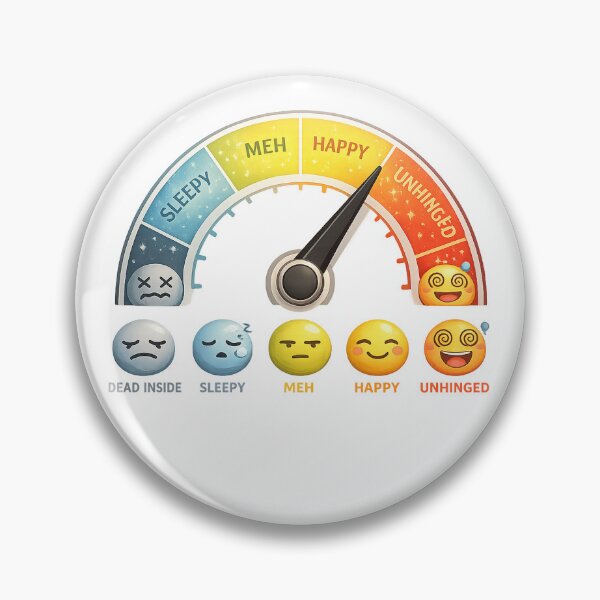Item preview, mood meter designed and sold by Side Quest Co..