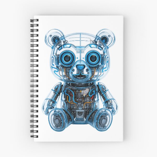 Item preview, Cyber Bear – Futuristic Robot Teddy designed and sold by trpa04.