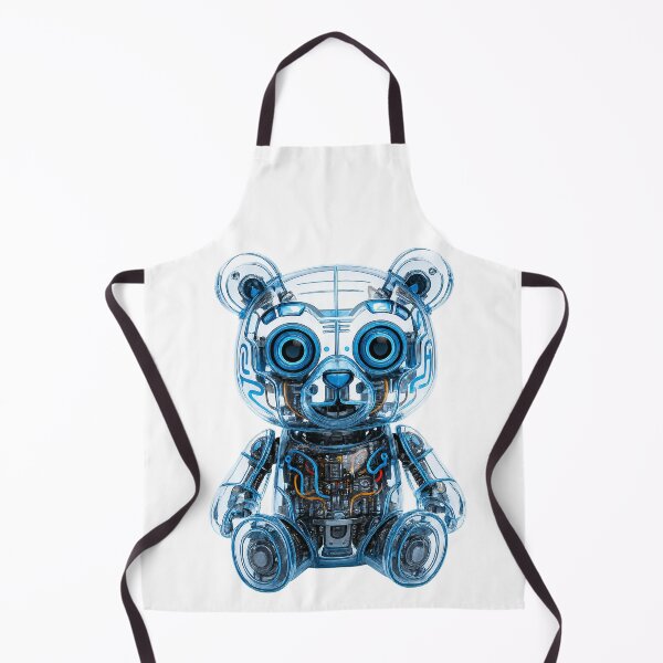 Item preview, Cyber Bear – Futuristic Robot Teddy designed and sold by trpa04.