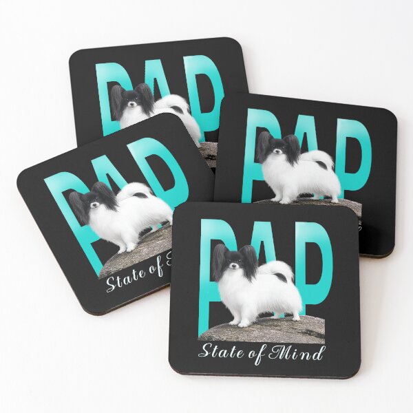 Item preview, PAP State of Mind | Elegant Papillon Dog Design designed and sold by PapillonArtStudio.