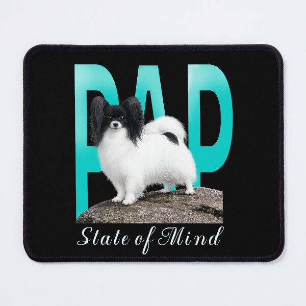 Item preview, PAP State of Mind | Elegant Papillon Dog Design designed and sold by PapillonArtStudio.
