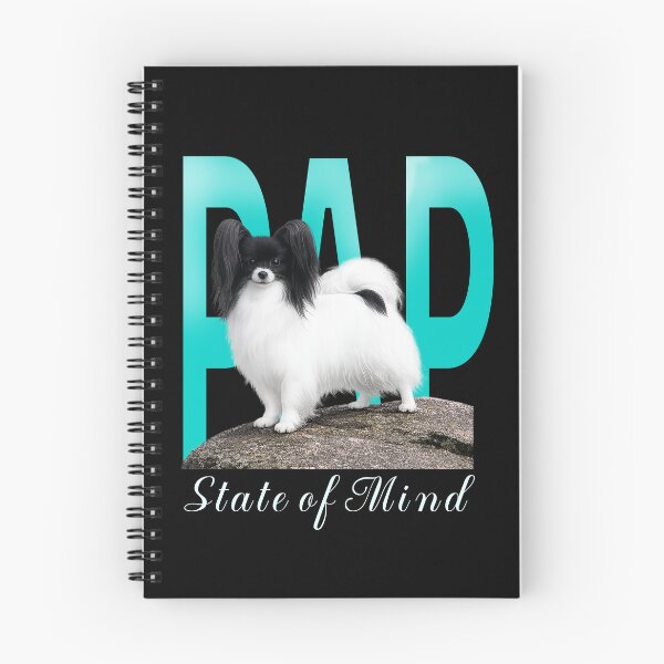 Item preview, PAP State of Mind | Elegant Papillon Dog Design designed and sold by PapillonArtStudio.