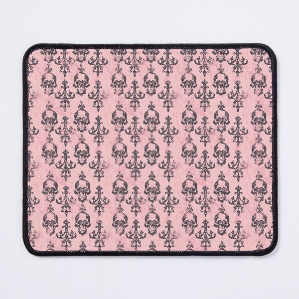 Item preview, Vintage Pink and Black Damask Pattern designed and sold by LouieVanille.