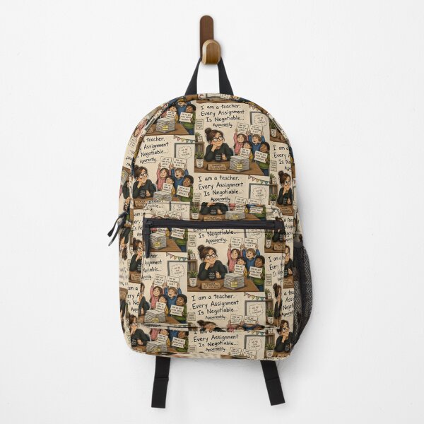 Item preview, I am a teacher. Every assignment is negotiable...Apparently. designed and sold by CinemaChronik.