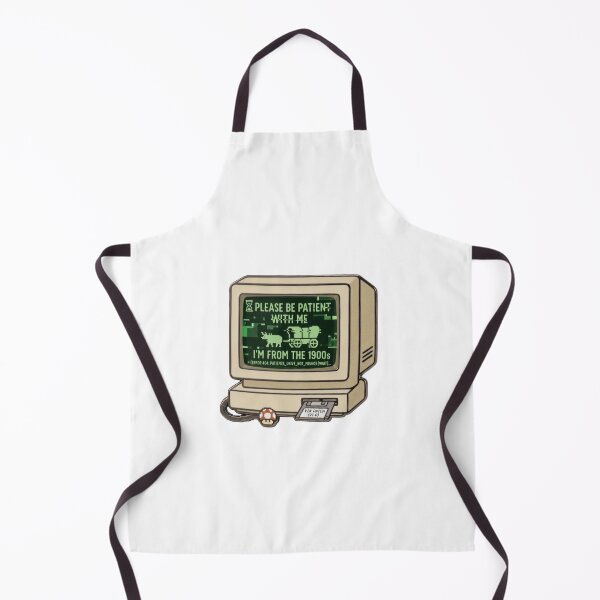 Item preview, Please Be Patient With Me, I'm From the 1900s, Retro Trail Computer Design designed and sold by ezuldeen48.