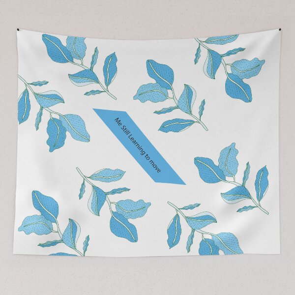 Item preview, Botanical Sky Toss Seamless Pattern designed and sold by Kraalikaa.
