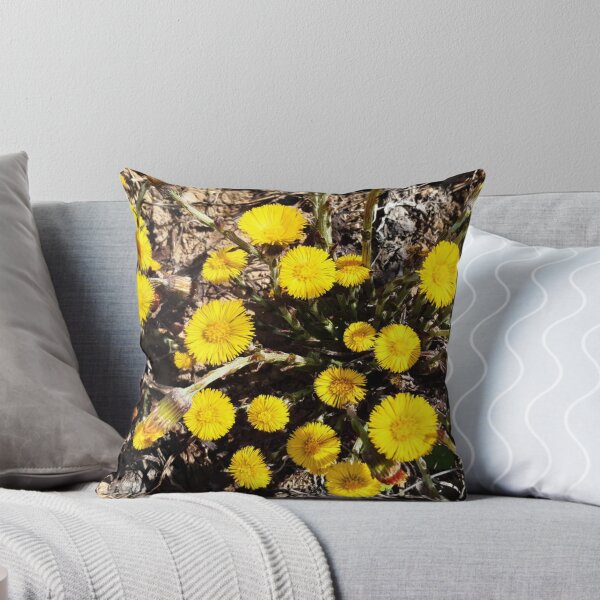 Item preview, Yellow Coltsfoot Flowers in Nature designed and sold by londonartworks.