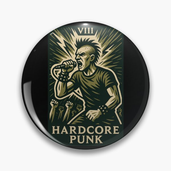 Item preview, Hardcore Punk (Card VIII) designed and sold by BRU Design.