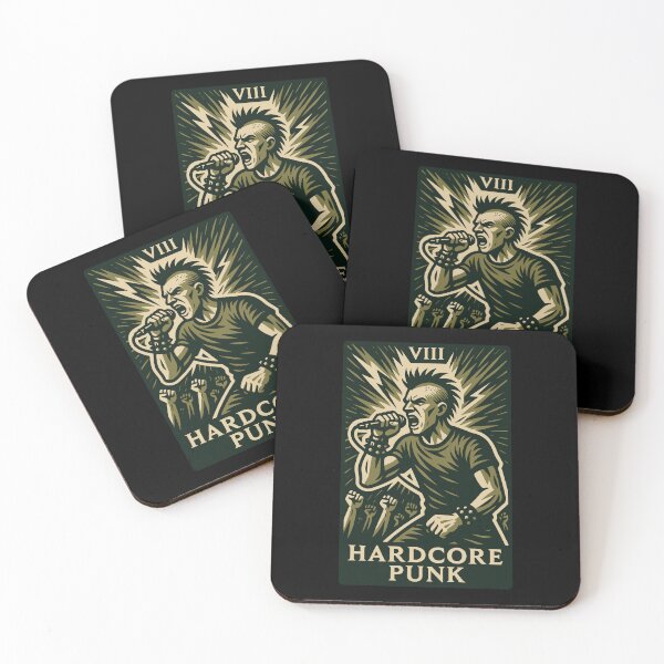 Item preview, Hardcore Punk (Card VIII) designed and sold by BRU Design.