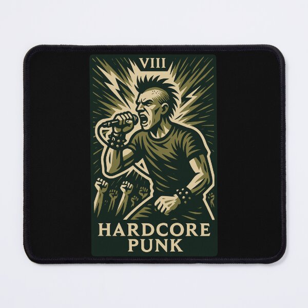 Item preview, Hardcore Punk (Card VIII) designed and sold by BRU Design.