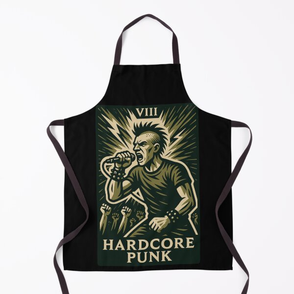 Aperçu de l'œuvre Punk hardcore (Carte VIII) créée et vendue par BRU Design.