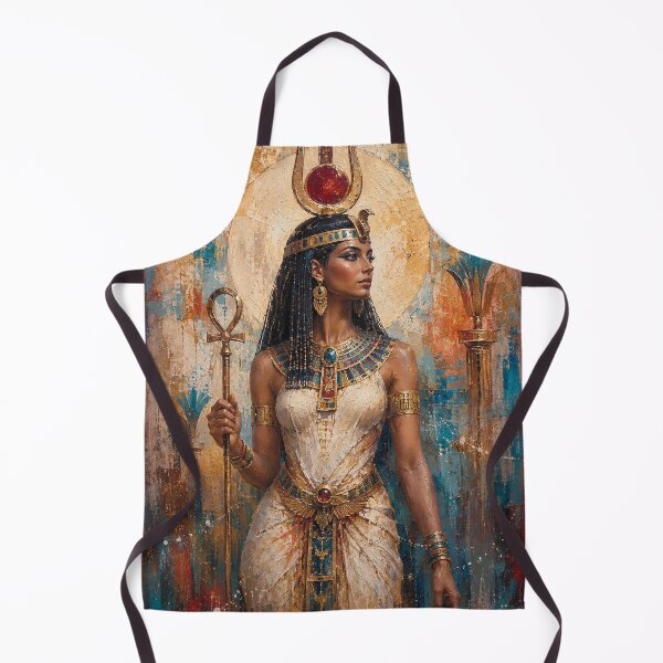 Item preview, Egyptian Goddess Neith painting. designed and sold by GalleryKauffeld.
