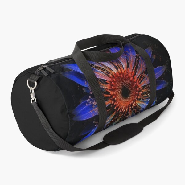 Item preview, Bioluminescent Sapphire Blue Fire Flower Art designed and sold by WitchyBotanicaArt.