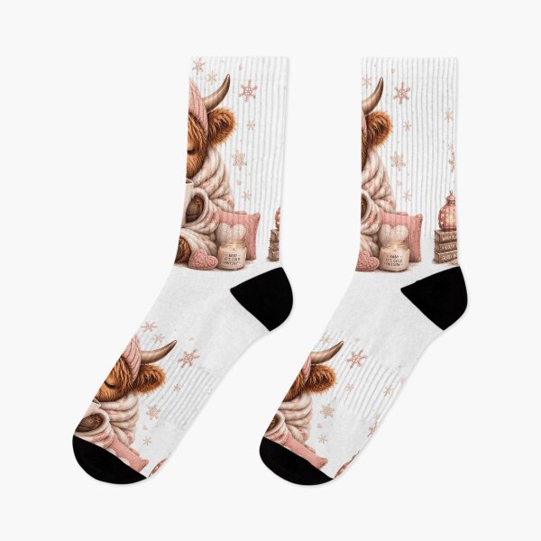 Item preview, Cozy Highland Cow - Coffee First Winter Aesthetic designed and sold by anamul43.