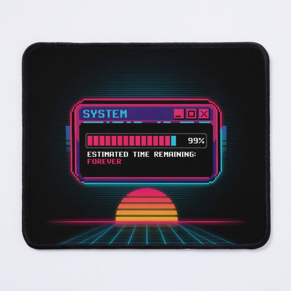 Item preview, Retro 99 Percent Video Rendering Progress Bar Error designed and sold by Enea Kelo.