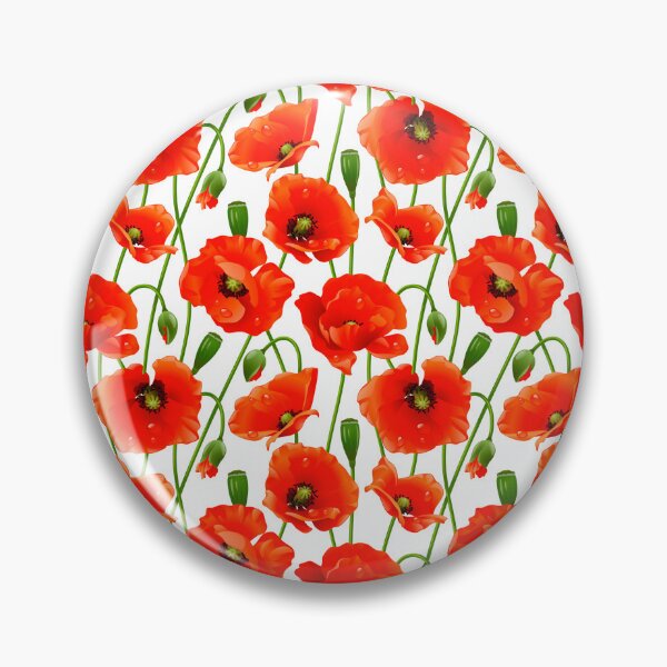 Item preview, Beautiful Red Poppy Flowers designed and sold by Makanahele.