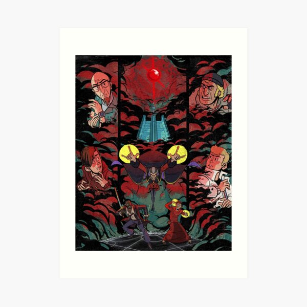 The Curse Of The Haunted Problem Art Print