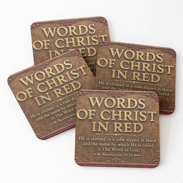Item preview, The Word - Words of Christ in Red designed and sold by Tracie J.