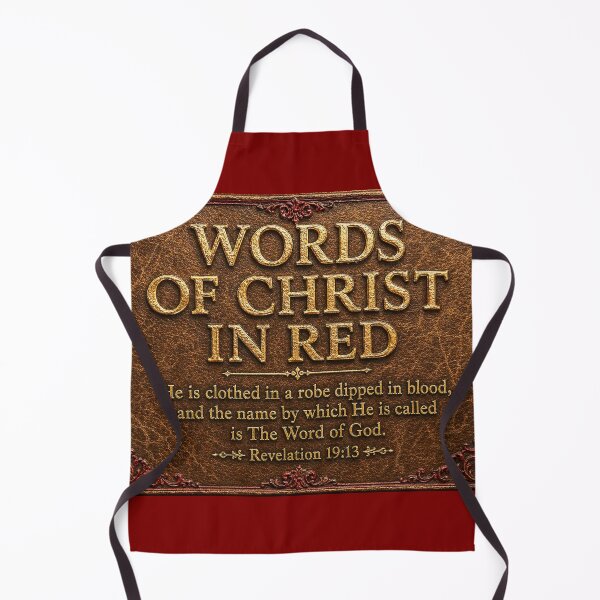 Item preview, The Word - Words of Christ in Red designed and sold by Tracie J.