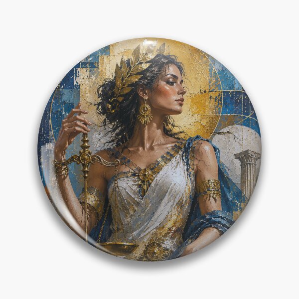 Item preview, Greek Goddess Nemesis painting. designed and sold by GalleryKauffeld.