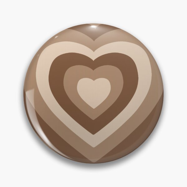 Item preview, Y2K Brown Powerpuff Heart designed and sold by FeefeeShop.