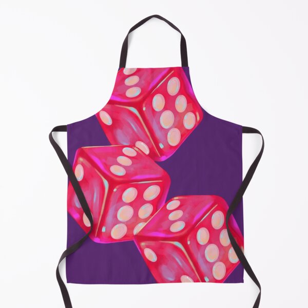 Item preview, Bright Pink Dice designed and sold by DarlaPrints.